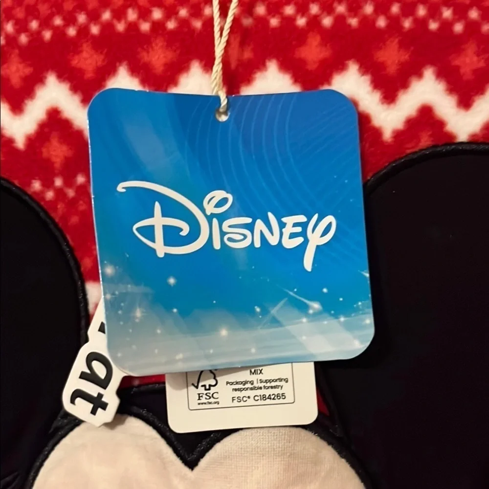 Disney Red Snowflake ❄️ Mickey Mouse Mens Sweater​